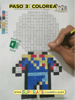 Pixel Personajes Mexicanos 2 - Revolución - Multiplicaciones y Divisiones